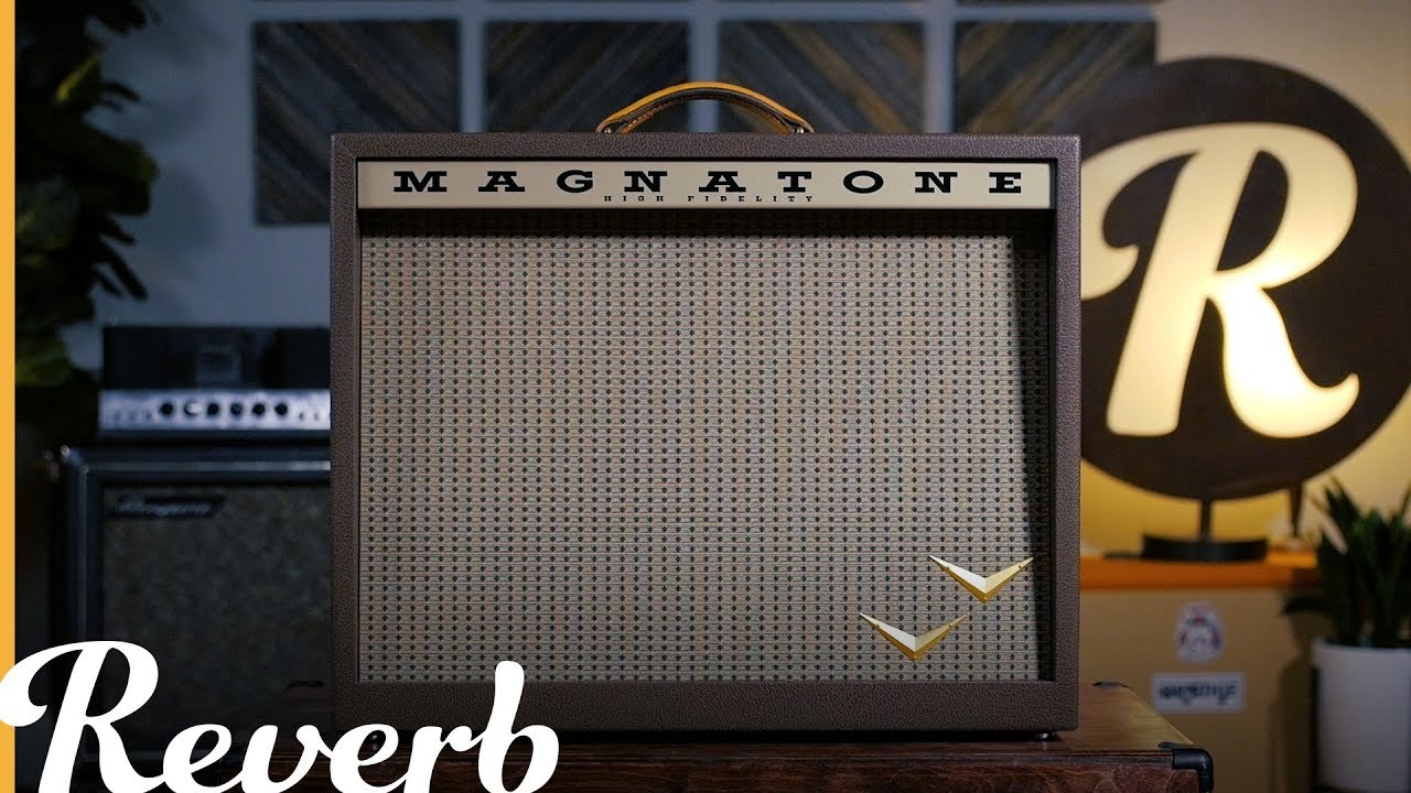 Комбоусилитель Magnatone Panoramic Stereo 2x10 | Демонстрация реверберации