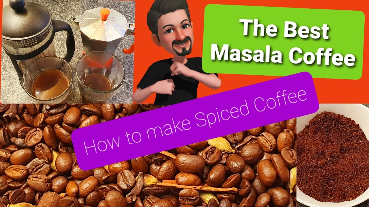 Потрясающий кофе масала | Рецепт пряного кофе ☕ Стивен Хип