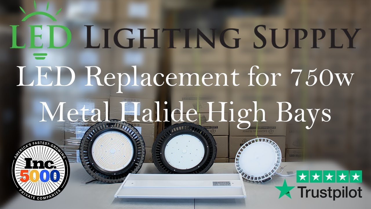 Top LED Replacement for 750W Metal Halide High Bays: Expert Review
