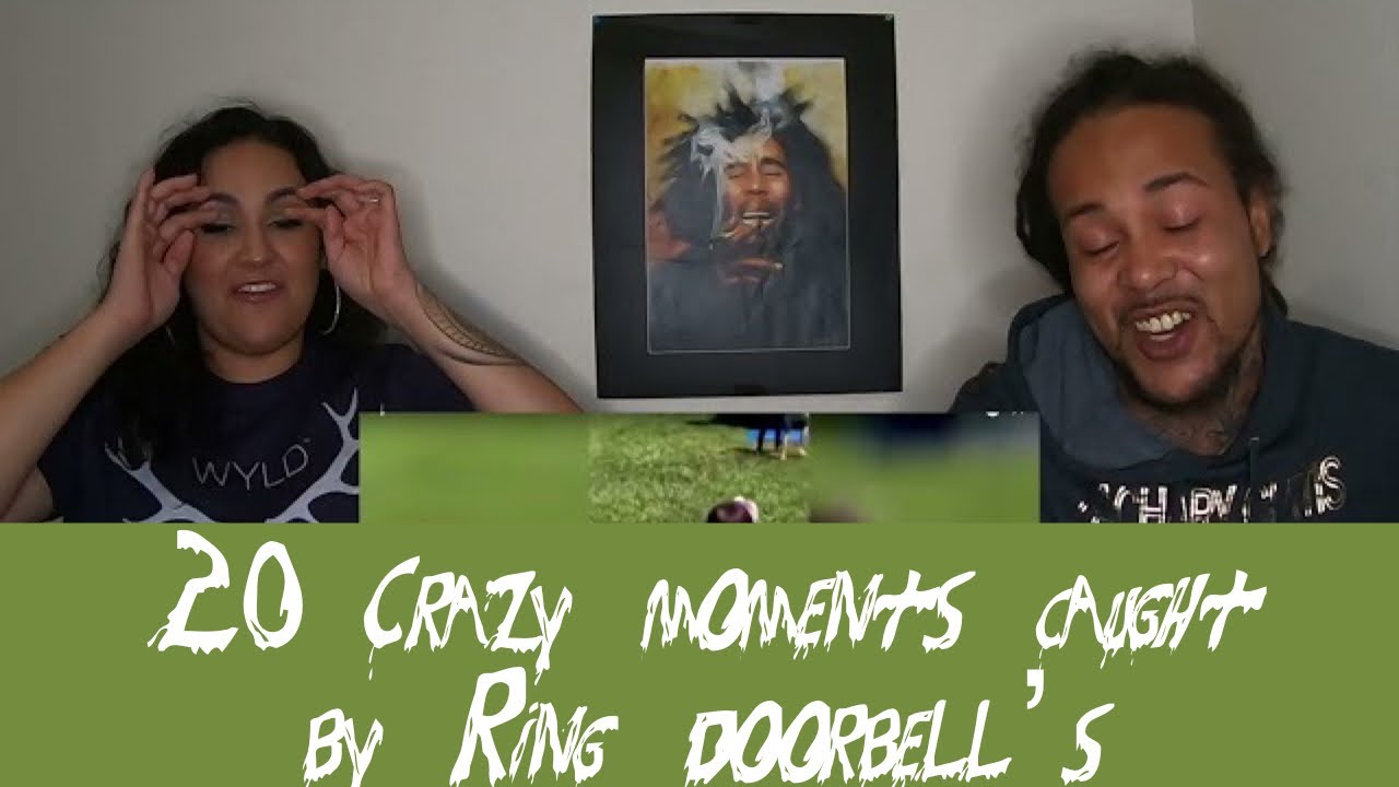 J & NeaNea react to 20 Crazy Moments caught on Ring Doorbells