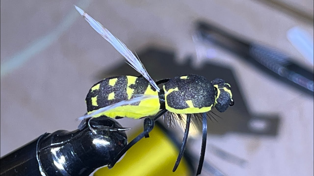 Fly Tying: Wasp Pattern!