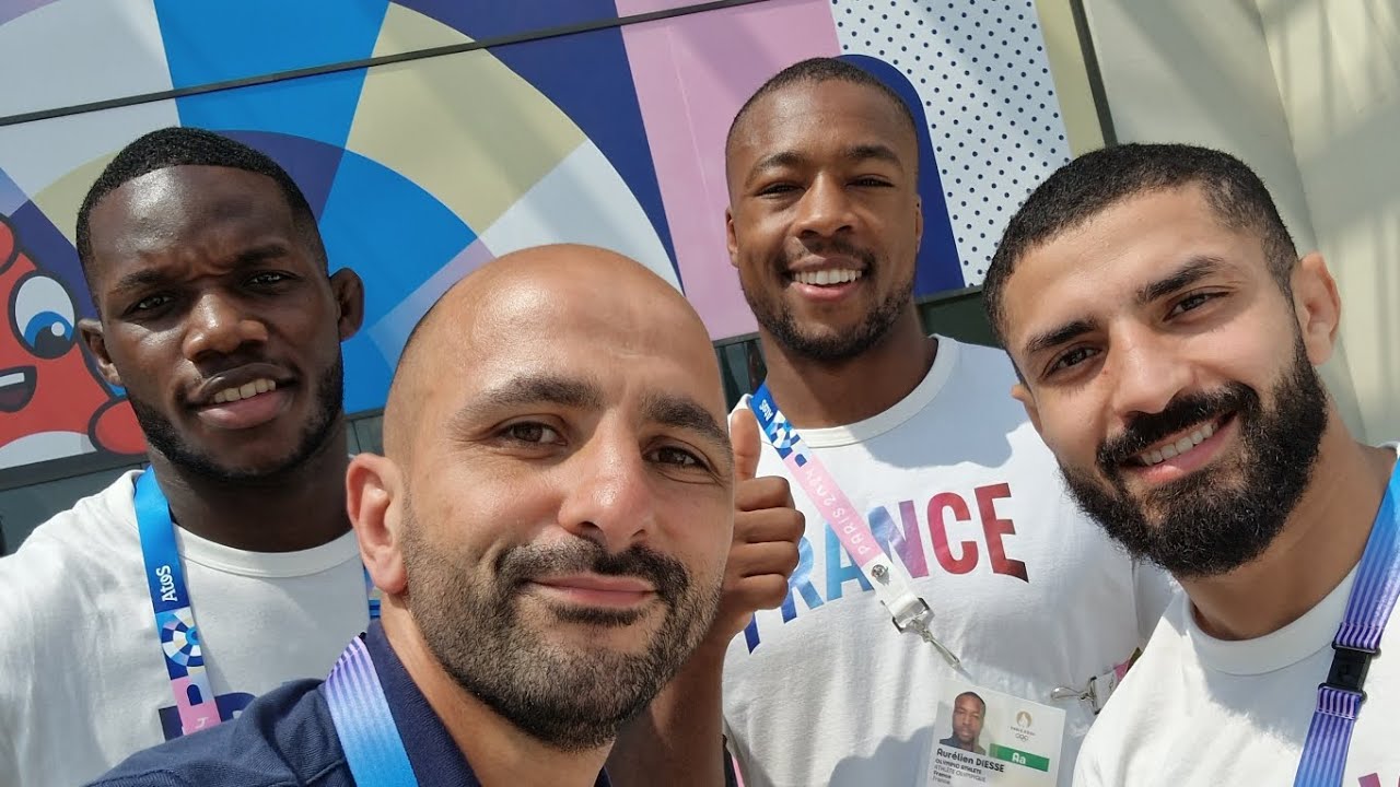 Jeux Olympiques 2024 3ème jour au village. #olympics