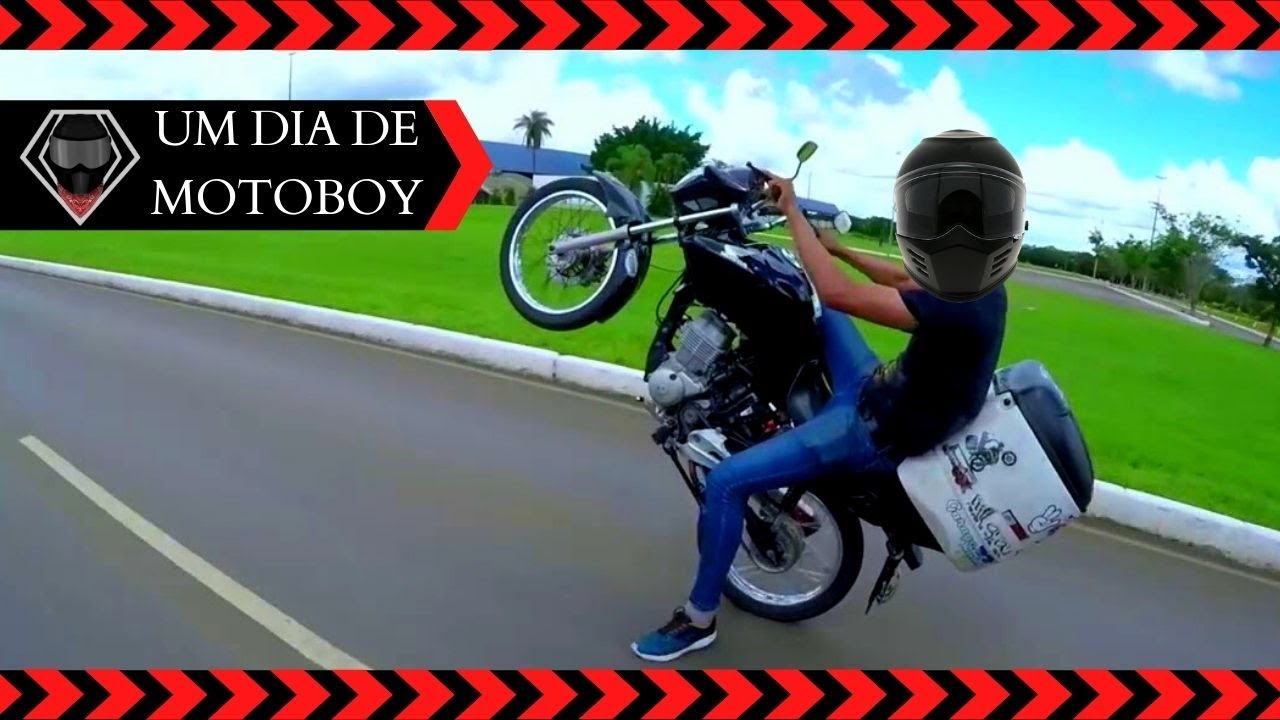 UM DIA DE MOTOBOY COM A SHADOW!!