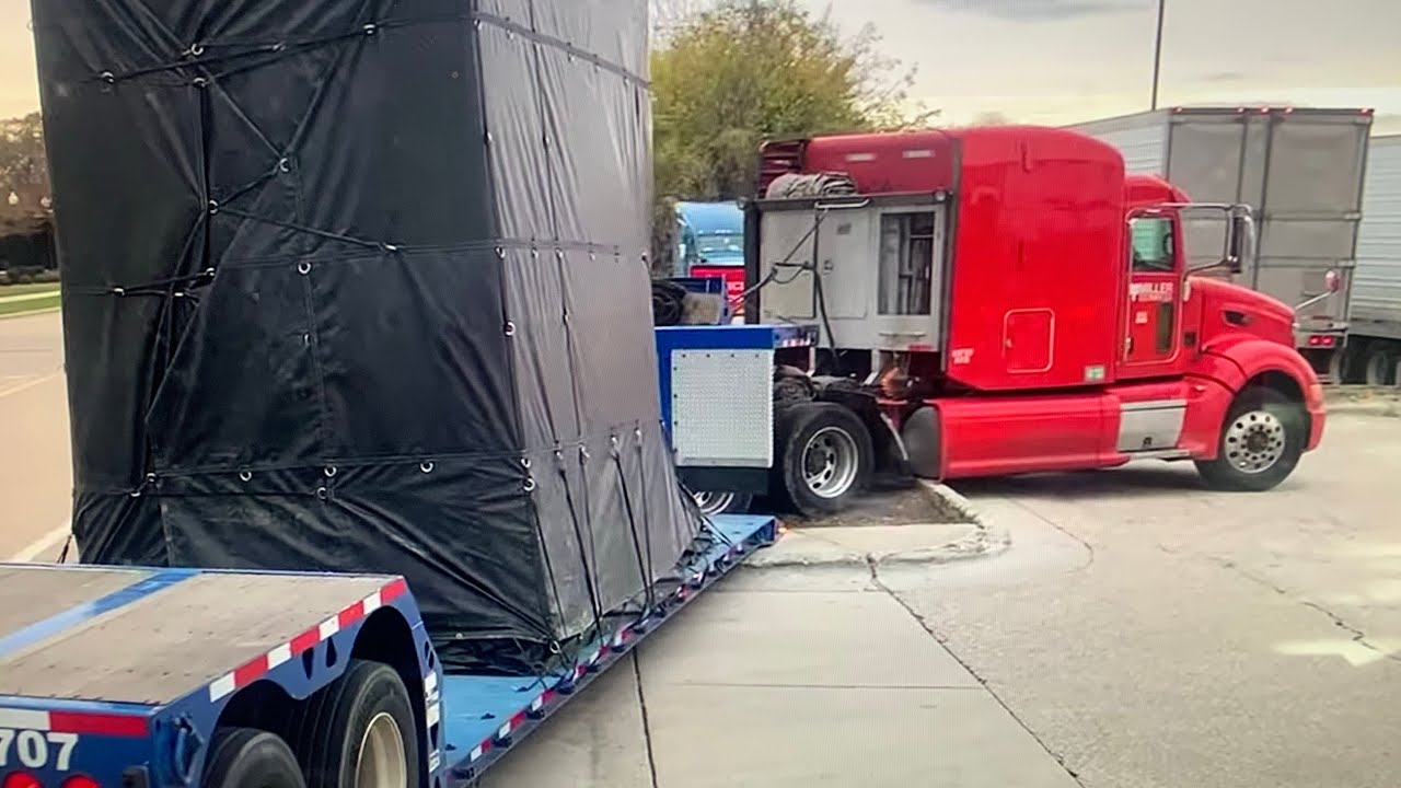 Dwa wypadki na jednym Truck Stopie | Polski kierowca w USA