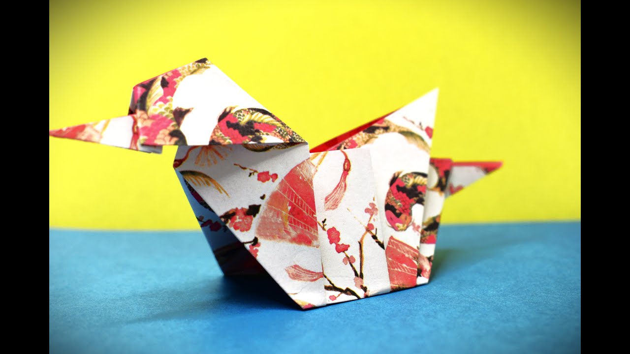 How to Make an Origami Mandarin Duck Traditional Design (Steven Casey)