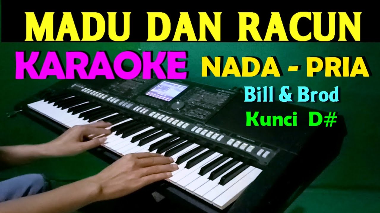 MADU DAN RACUN - Bill & Brod | KARAOKE Nada  Pria