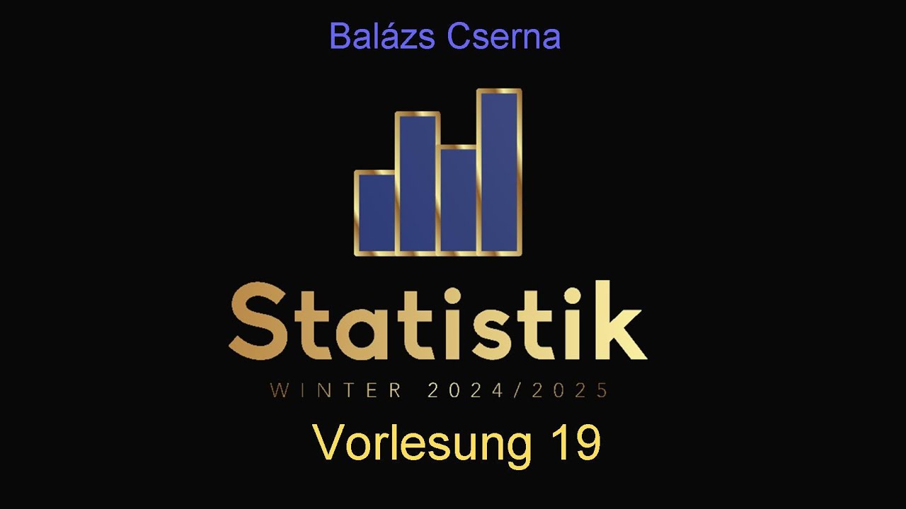 19. Varianzschätzung, Effizienz, Konsistenz und Momentenmethode | Vorlesung zu Statistik