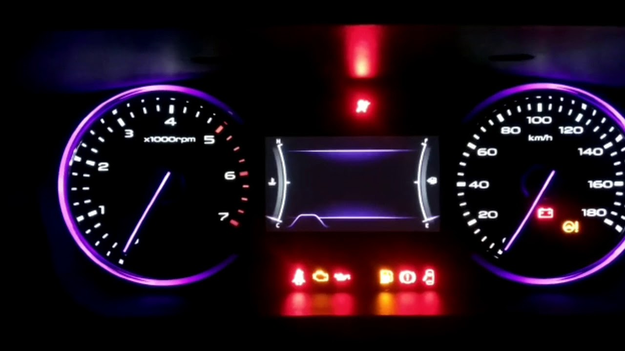 New Mahindra Marazzo Instrument cluster