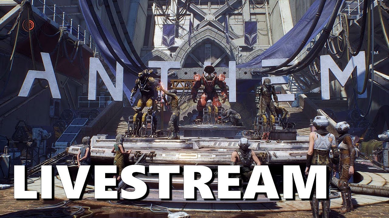 ANTHEM PRE-LAUNCH VIP DEMO LIVE STREAM - PC I7 8700 RTX 2080  GAME PLAY