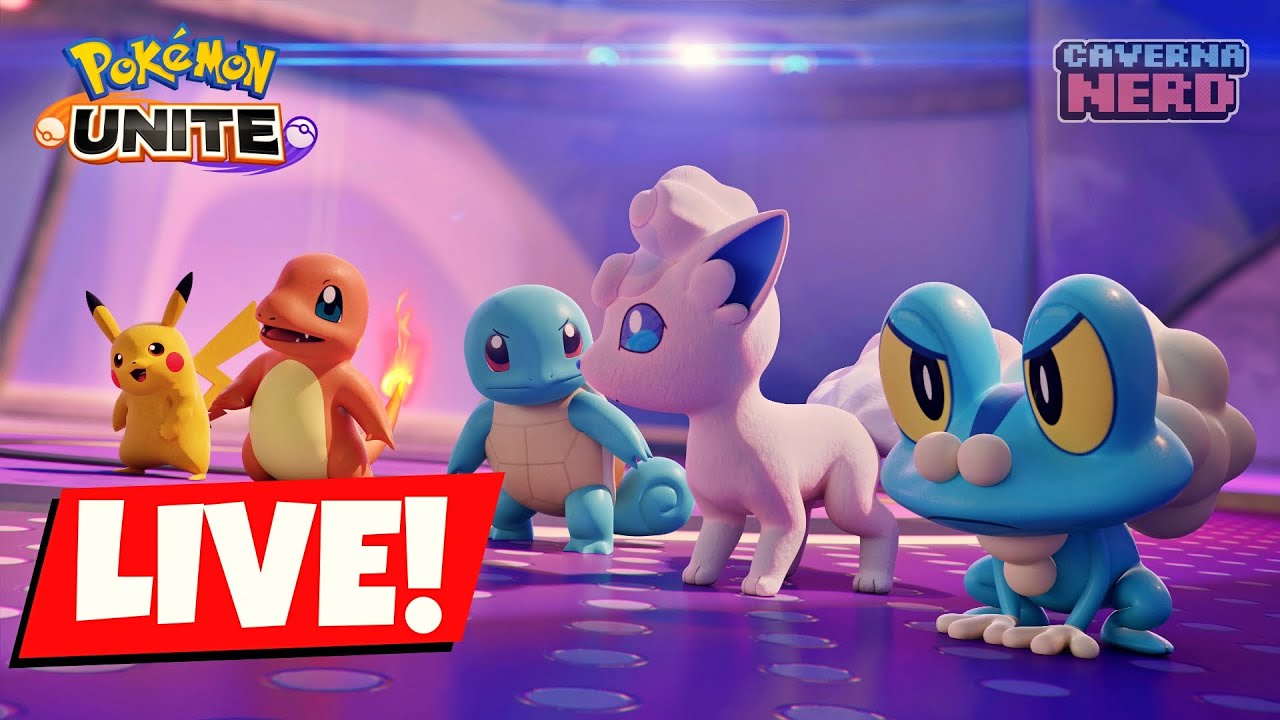POKÉMON UNITE - LIVEZINHA RAPIDINHA
