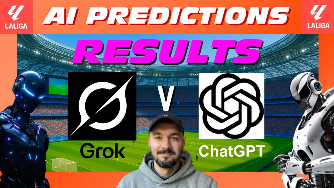 Grok v ChatGPT - AI Football Prediction RESULTS | La Liga Gameweek 10