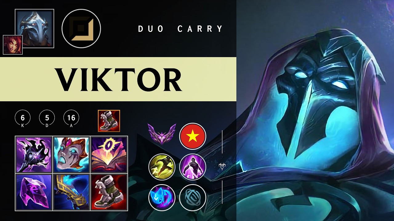 Viktor Carry vs Aphelios - VN Master Patch 26.04