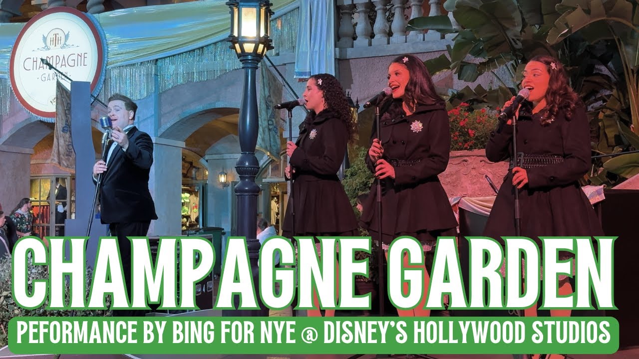 NYE Disney's Hollywood Studios | Champagne Garden Entertainment | Bing