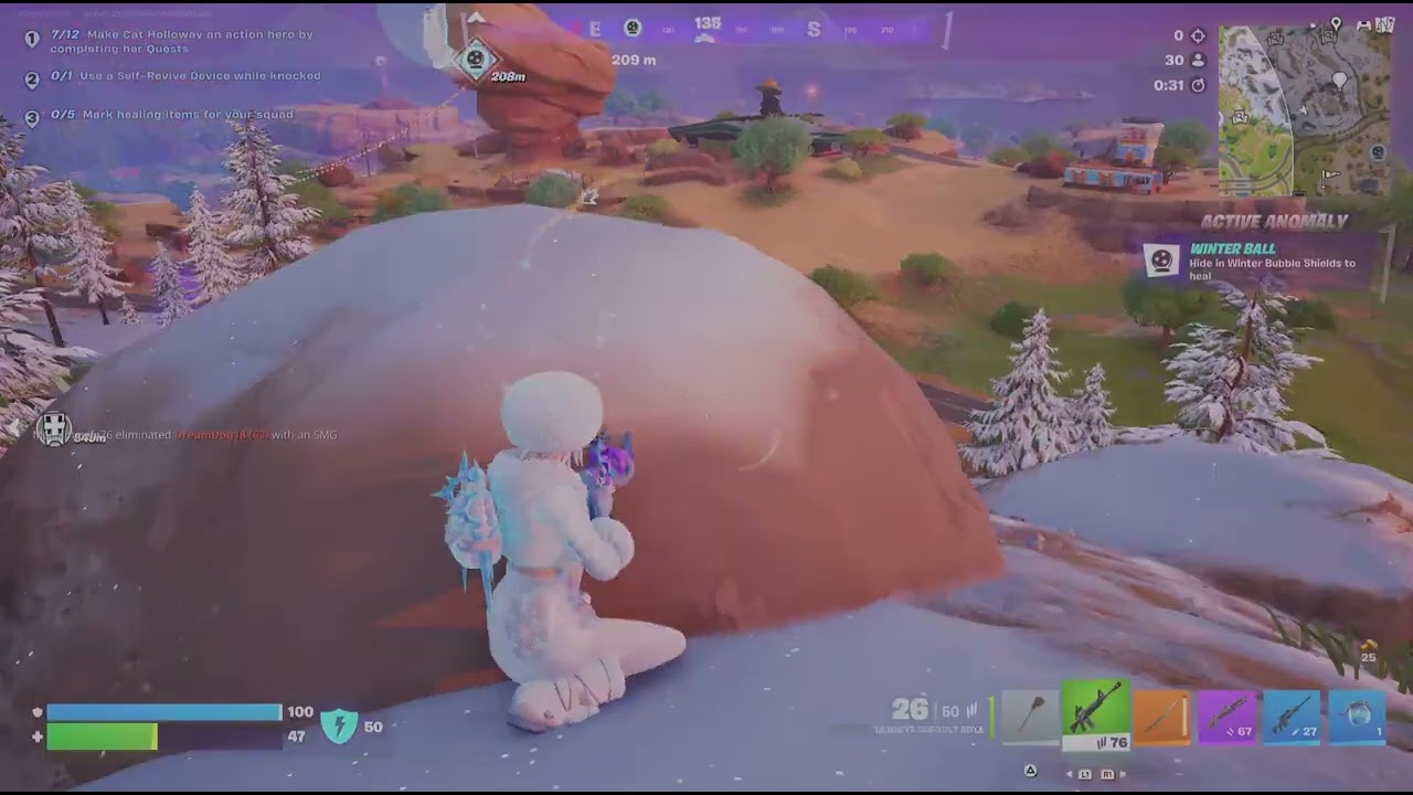 Fortnite Winterfest Chapter 7 PS5 Gameplay