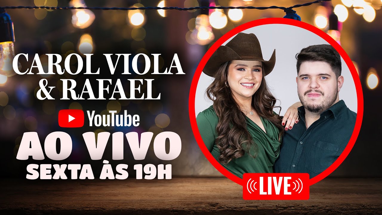 Carol Viola e Rafael Live MD