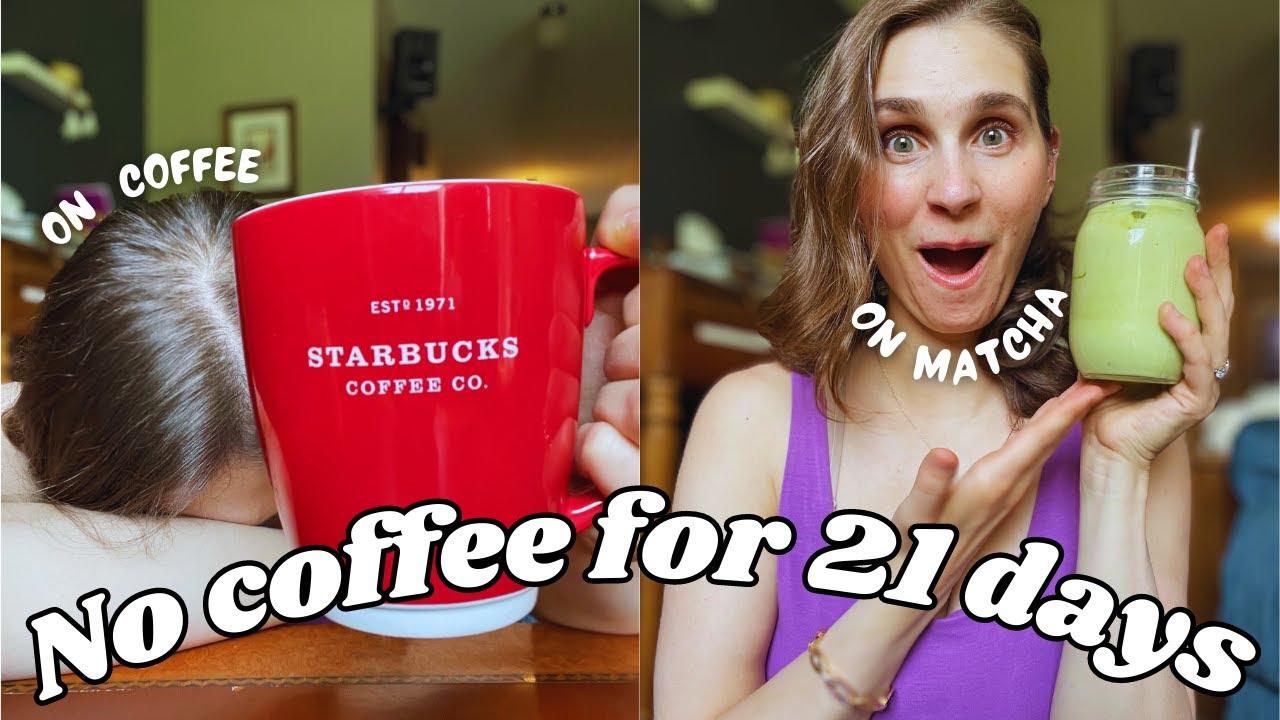 I Quit Coffee for 21 Days and Switched to Matcha Green Tea | This was very interesting...
