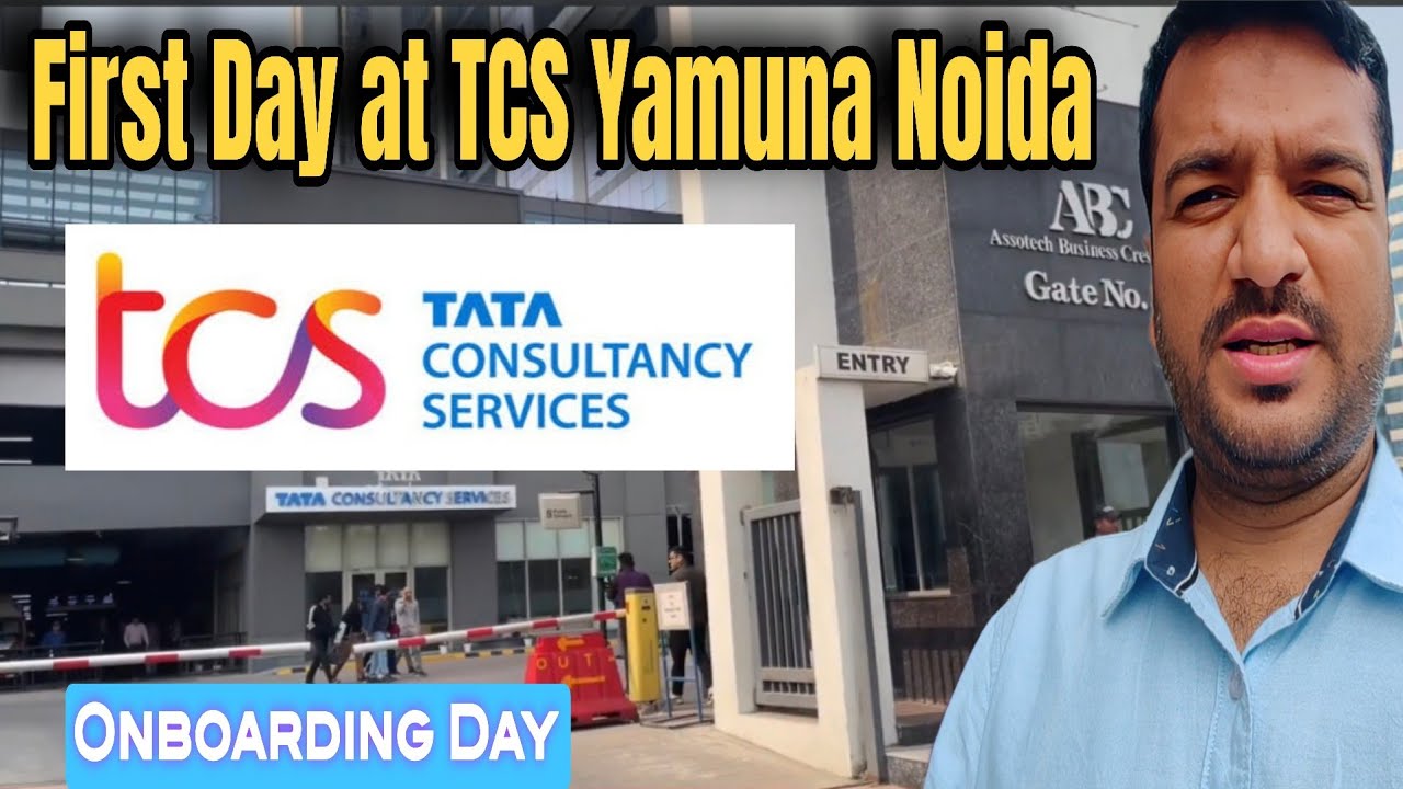 My First Day at TCS Yamuna Noida | Onboarding Day | Lucknow to New Delhi Journey |