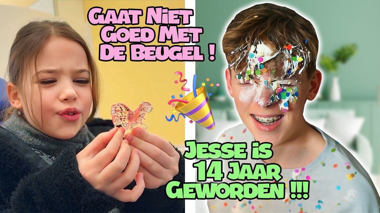 DE BEUGEL IS ER AL WEER UIT EN JESSE IS 14 JAAR GEWORDEN !! - De Bakkertjes #933