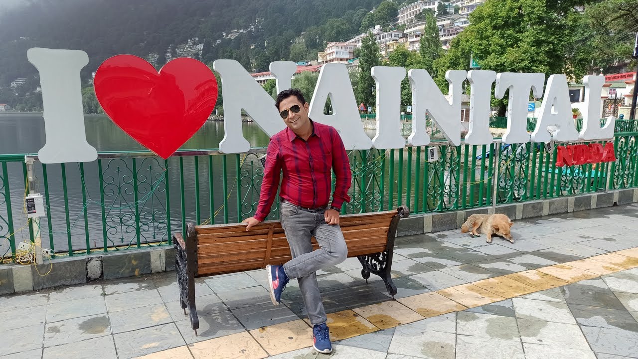 Nainital in Lockdown,Nainital In June. Lockdown In Uttarakhand, Nainital lake View.
