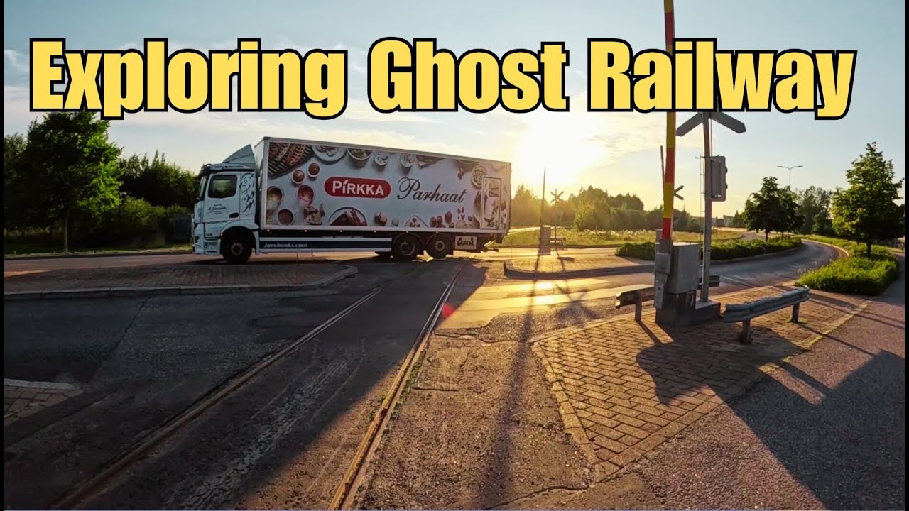 Exploring a Ghost Track: The Hidden Industrial Railway of Tikkurila