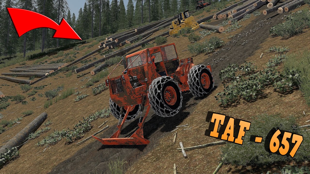 TAF 657 + CAMION VOLVO pe cele mai grele drumuri de PADURE #1 / FS 22