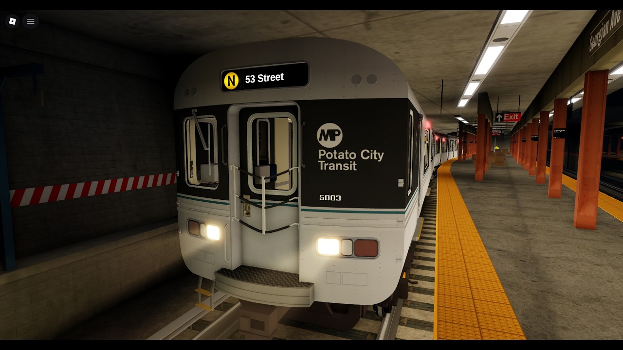 [ROBLOX] Operating a PLT5R in PTA Subway: Callaghan & Madison game