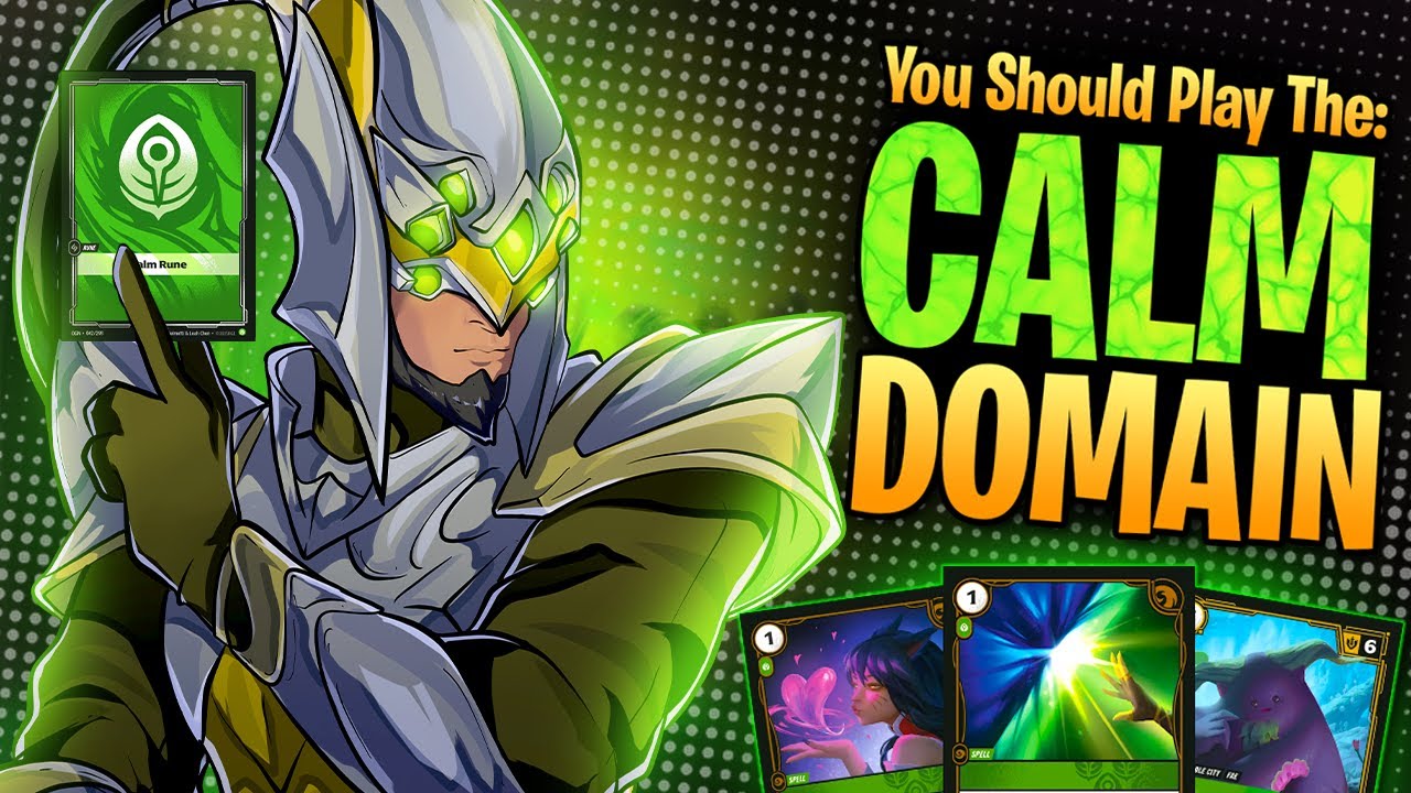 The Ultimate Wall! Every Calm Domain Card Explained! (Riftbound Origins and Proving Grounds)
