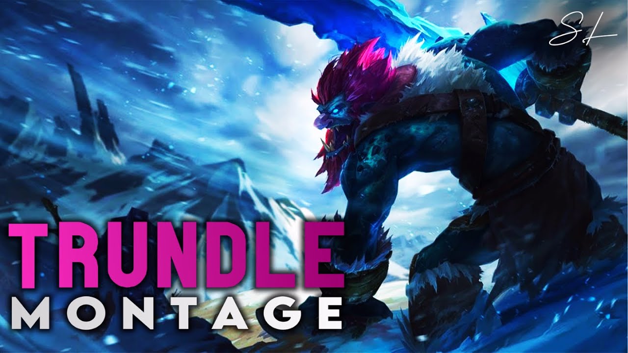 TRUNDLE MONTAGE | The Troll King | Trundle Main | Trundle highlights | LoL Season 11 |