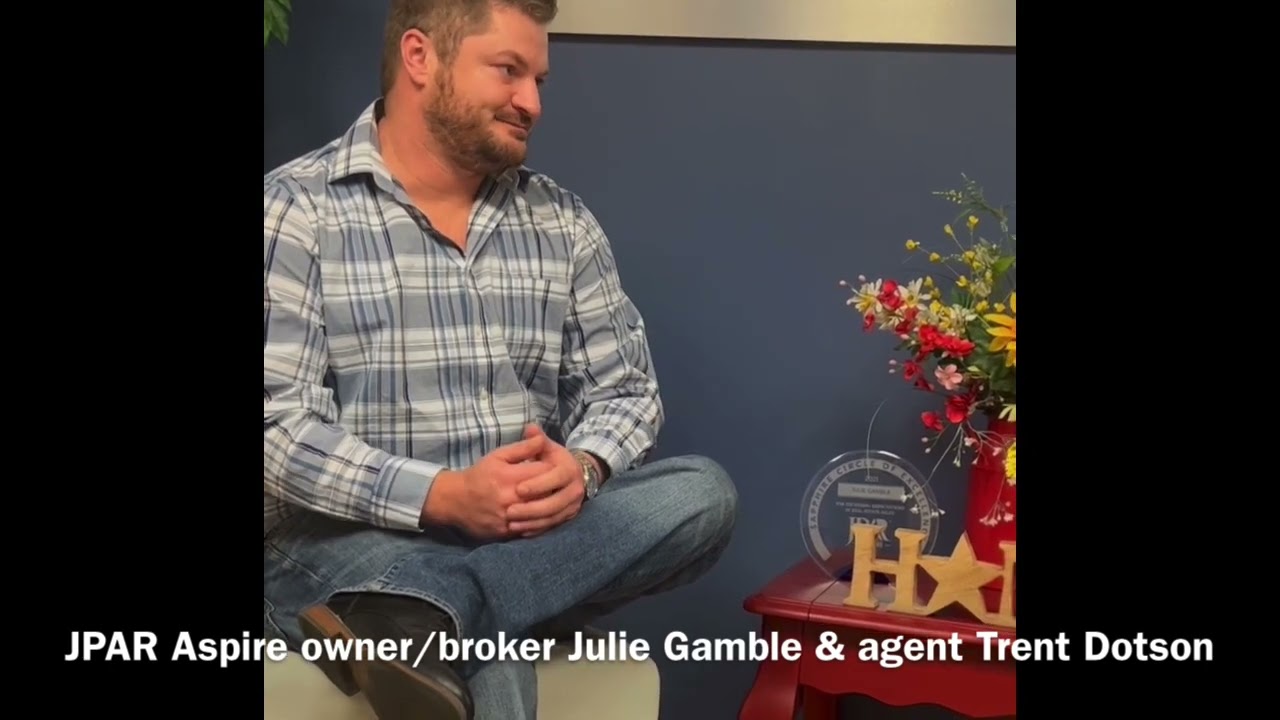 JPAR Aspire  owner/broker Julie Gamble & agent Trent Dotson  detailing why he joined the agency