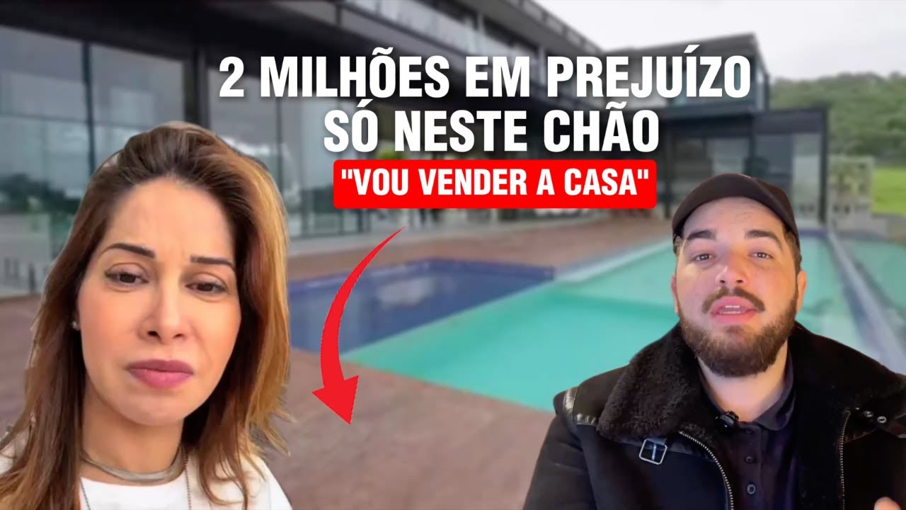 🚨 A MANSÃO DA MAIRA CARDI VAI DESABAR? O INACREDITÁVEL ESTÁ ACONTECENDO | TOUR COMPLETO | REACT
