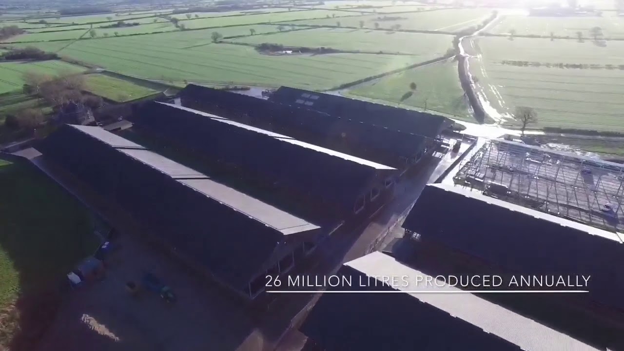 Aerial footage of Grosvenor Farms and the Cogent Bull Stud