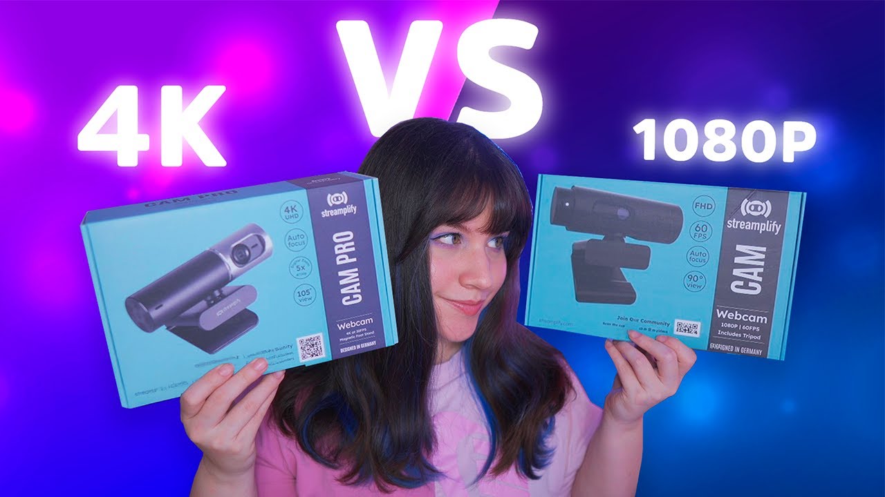 4K vs 1080p Webcam - ¿Vale la pena pagar extra? - Streamplify CAM