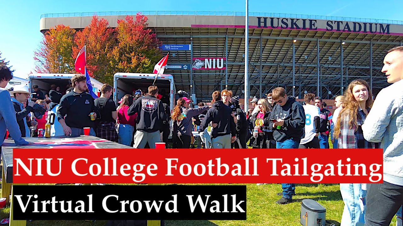 College Tailgate - Northern Illinois University Tailgate Walking Guide - NIU - Northern vs Toledo