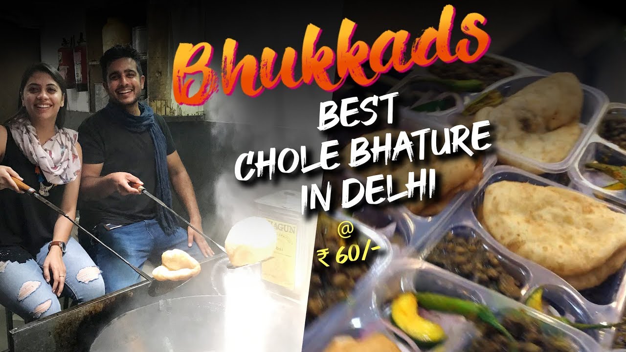 Best Chole Bhature in Delhi | Street Food | छोले भठूरे | Bhukkads | Food Tak