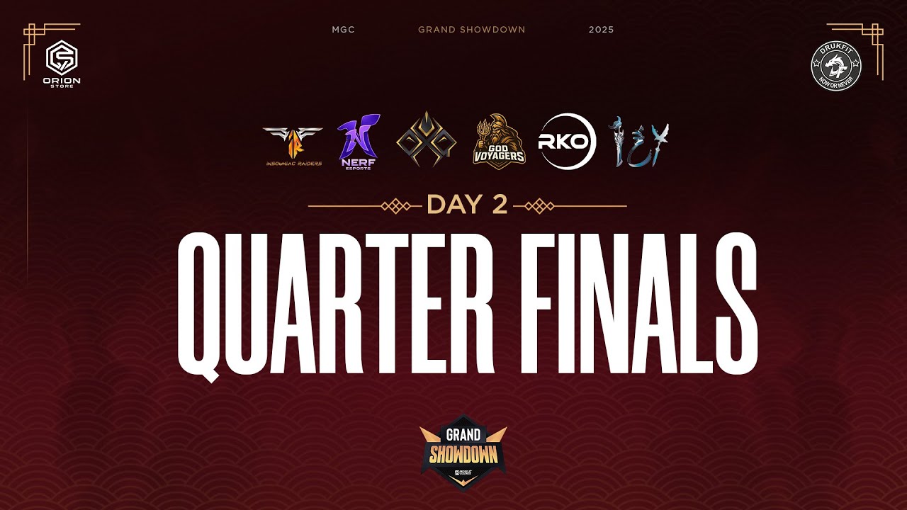MGC GRAND SHOWDOWN 2025 | QUARTER FINALS DAY 2
