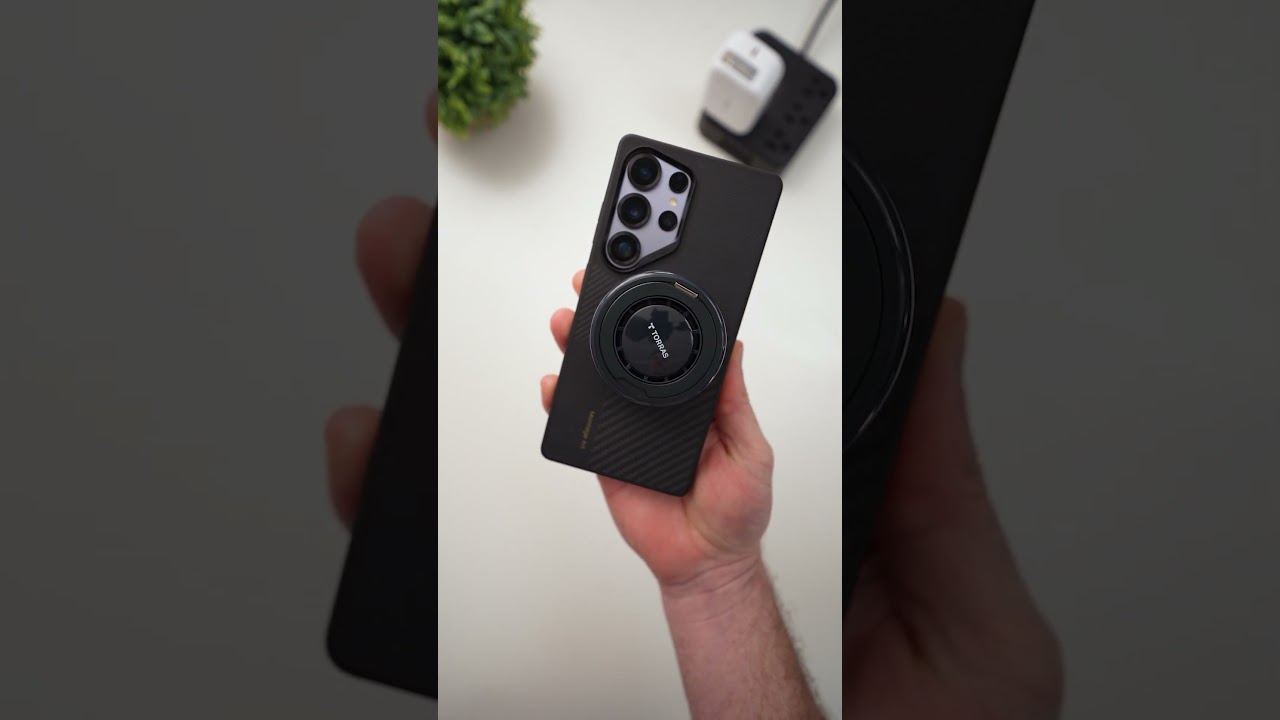 Torras PolarCircle Qi2 wirelss charger, fan & stand unboxing