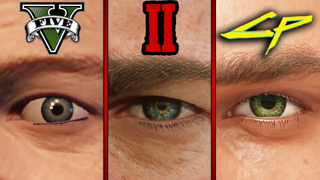 CRAZY DETAILS! | GTA5 vs. RDR2 vs. Cyberpunk2077