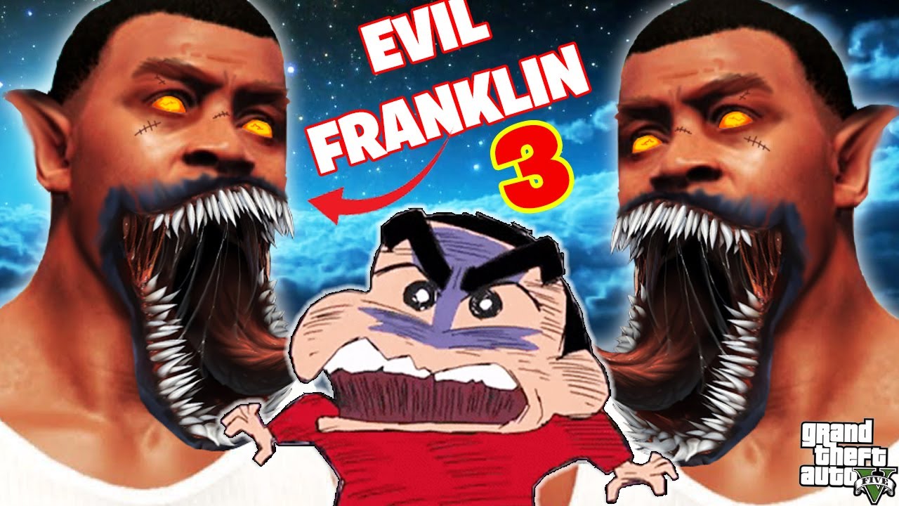 GTA 5 : What Happens To FRANKLIN At 3 AM With SHINCHAN FRANKLIN Kill SHINCHAN and TRAVOR PART 3