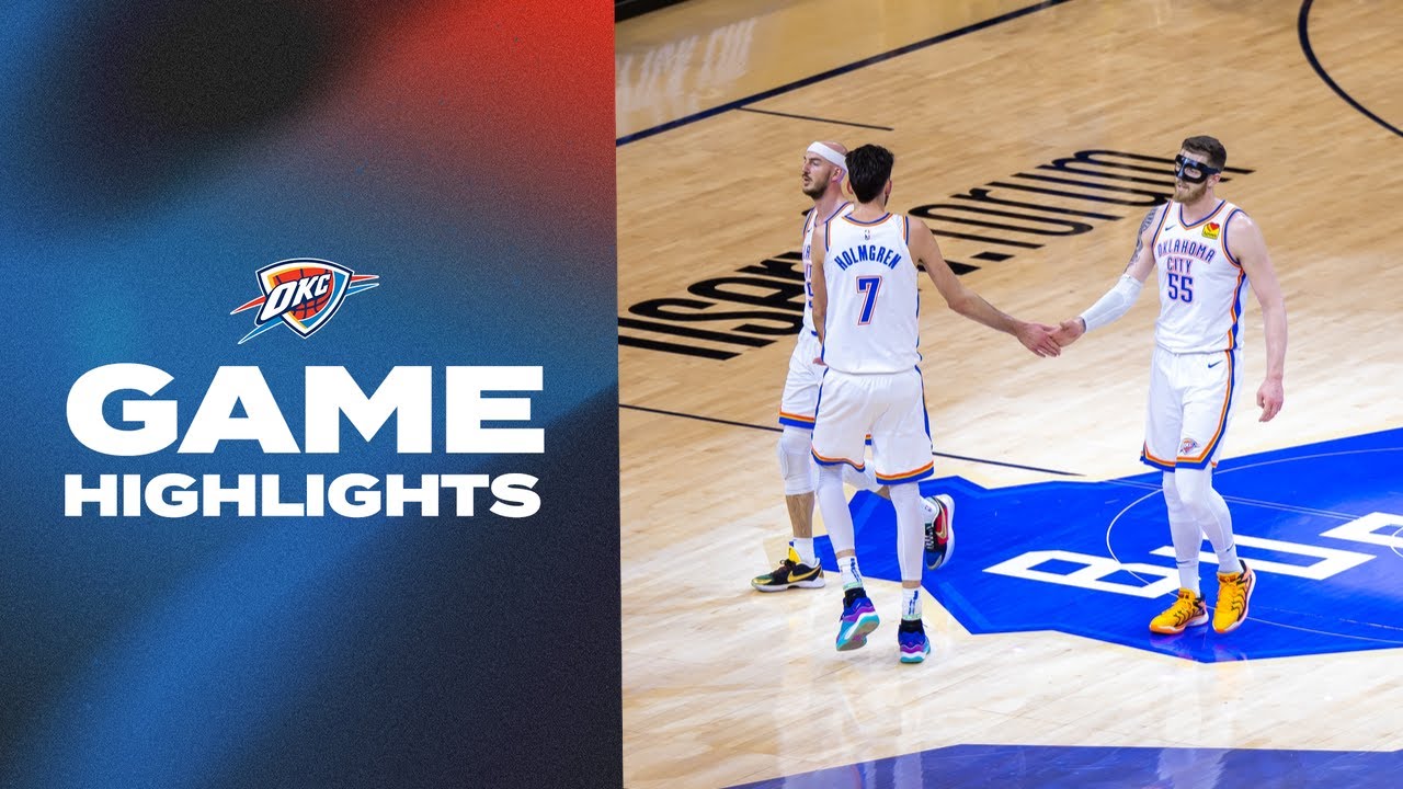 OKC Thunder at Milwaukee Bucks | Game Highlights | March 16, 2025