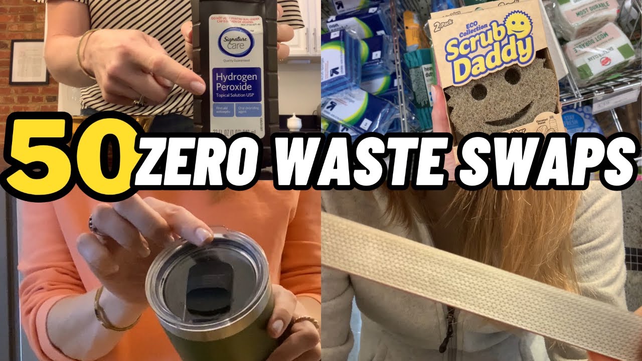 50 SIMPLE Zero Waste Home Swaps You Can Do Today (Save Money and the Planet)