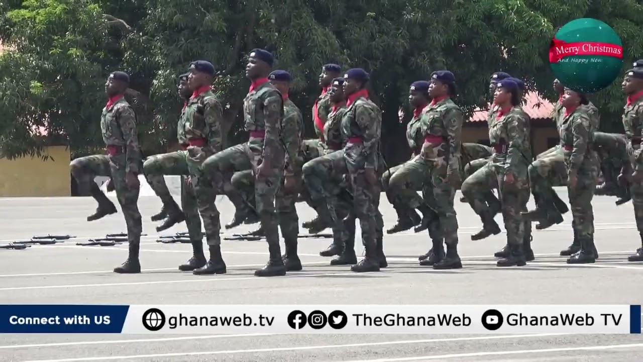 Ghana Armed Forces showcase precision at 2025 Inter-Unit Drill Competition