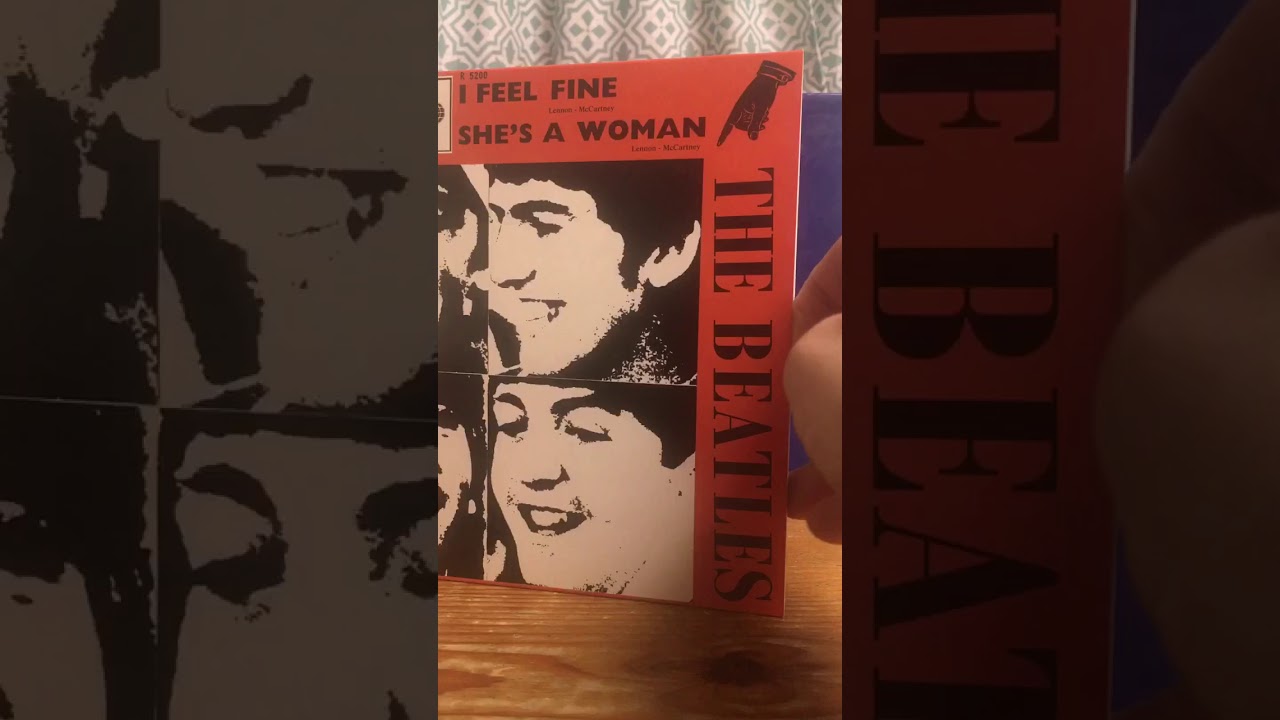 Unboxing The Beatles The Singles Collection box.