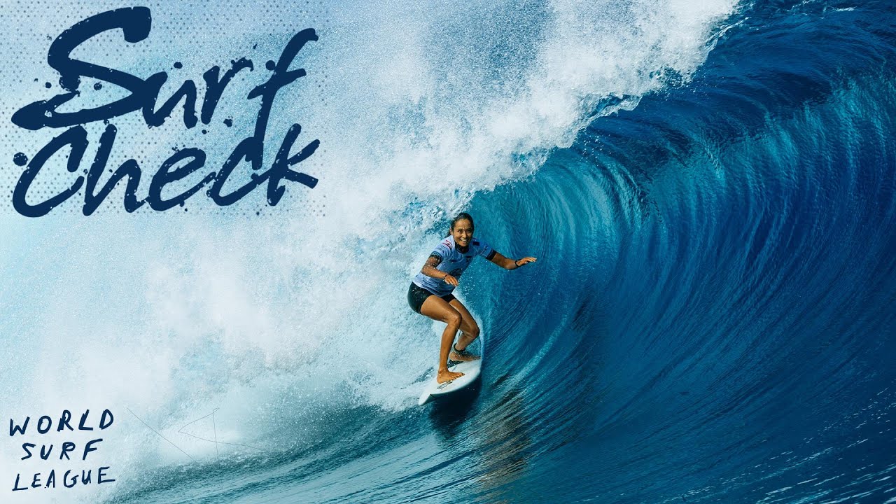 Surf Check: Vahine Fierro on Teahupoʻo’s first woman charger / Lexus Tahiti Pro pres by I-SEA 2025