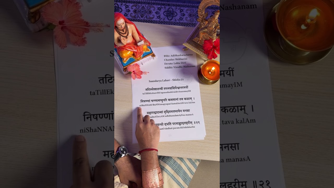 ⚔️ Destruction of Hostile Forces | Soundarya Lahari &ndash; Shloka 21 ⚔️