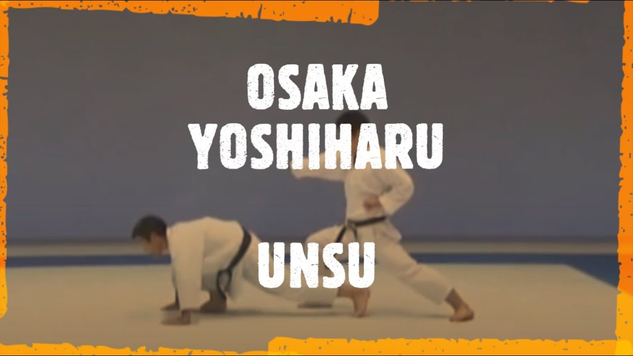 Osaka Yoshiharu. JKA Shotokan kata Unsu