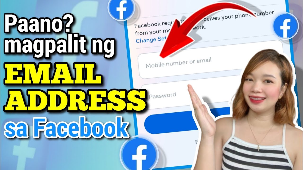 PAANO MAGPALIT NG EMAIL ADDRESS SA FACEBOOK | Riencyll Cabile