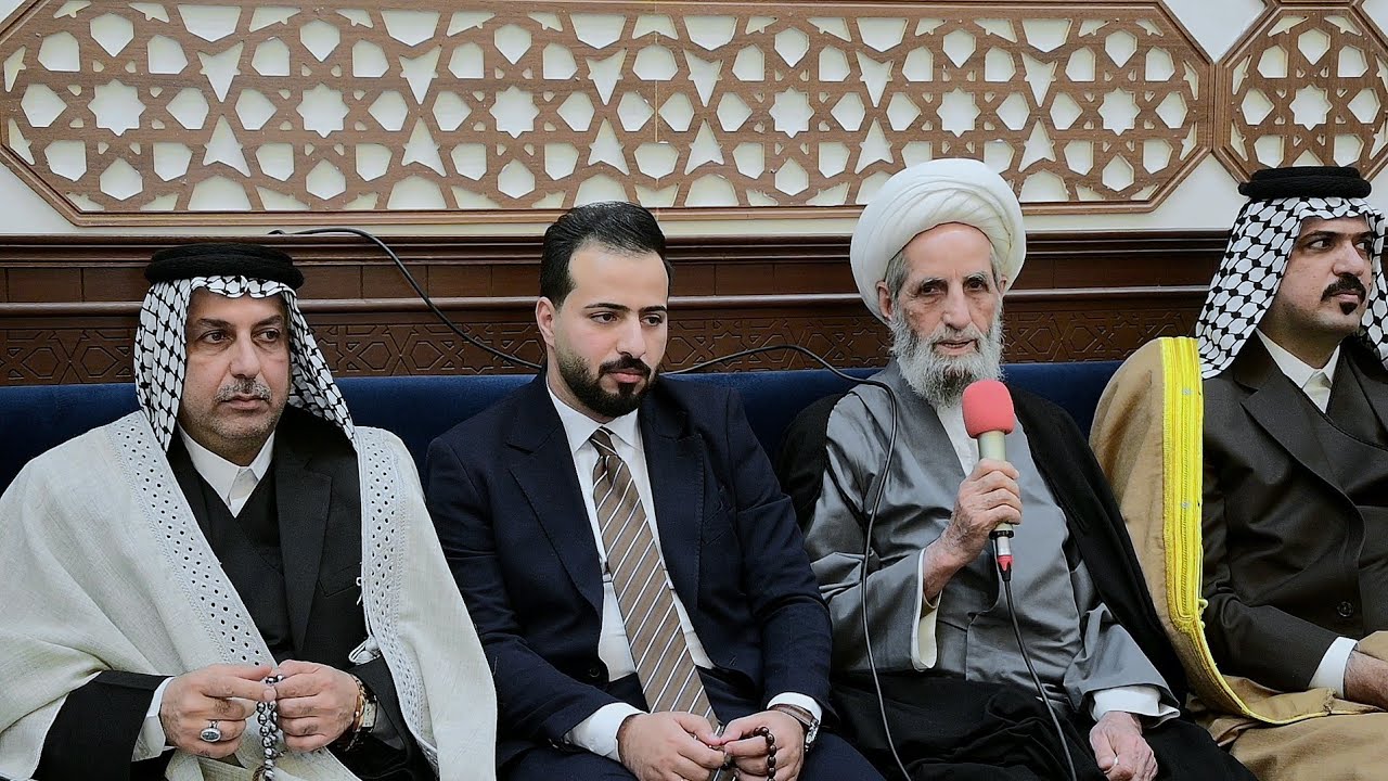 افراح ال طوينة (رحمة الله عليه )عقد قران الدكتور المرتضى محمدجعفر طوينه
