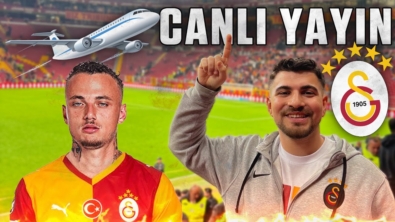 Galatasaray Transfer Gündemi 🔥 Noa Lang  - Thiago Almada - Atletico Madrid maçı | Canlı Yayın