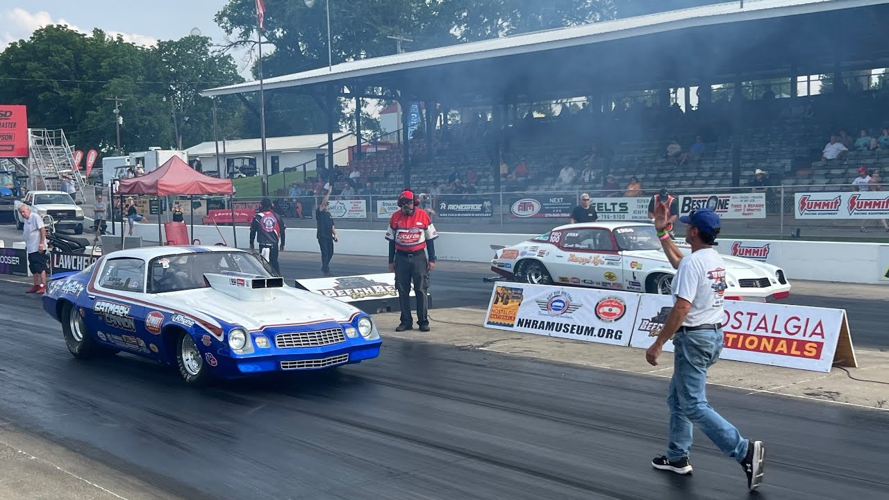 Back in the day Pro Stocks NHRA Wally Parks nostalgia nationals.Let’s take a look  #nhradragracing 😎