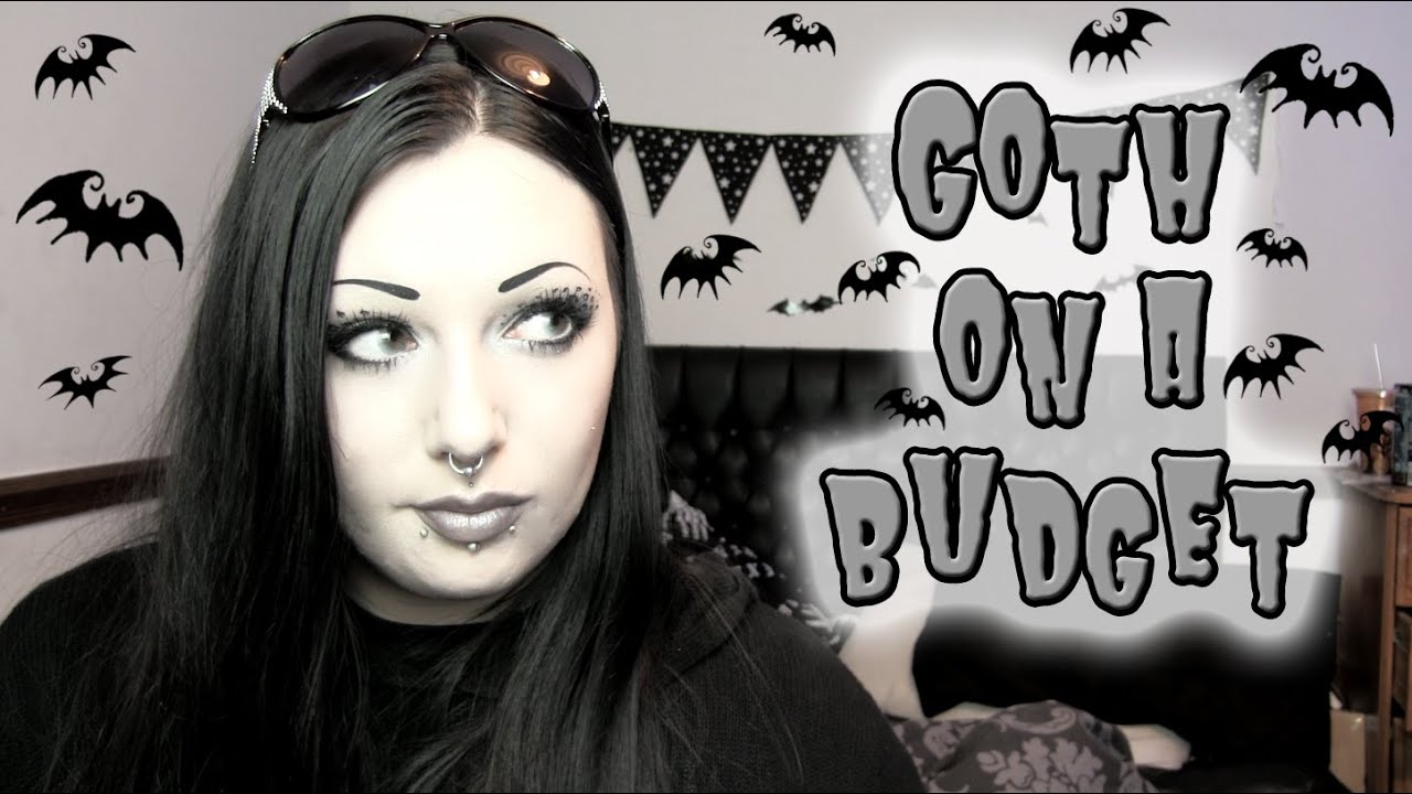 Goth on a Budget - $1 Makeup/Accessory Haul! | Toxic Tears